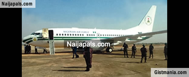 President Jonathan Escapes Death As Presidential Jet Malfunctions In President Jonathan Escapes Death As Presidential Jet Malfunctions In