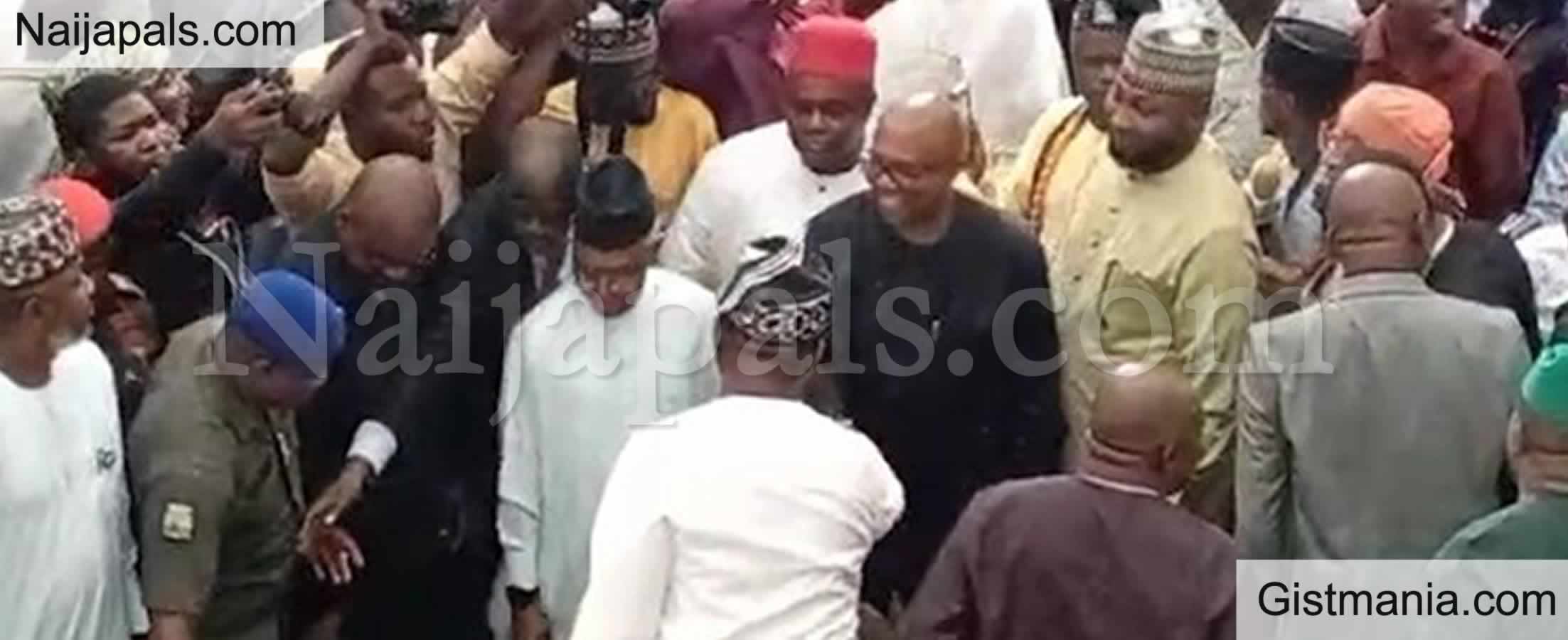 VIDEO: Atiku, Peter Obi, El-Rufai, Amaechi Others Arrive at ADC Coalition Unveiling in Abuja