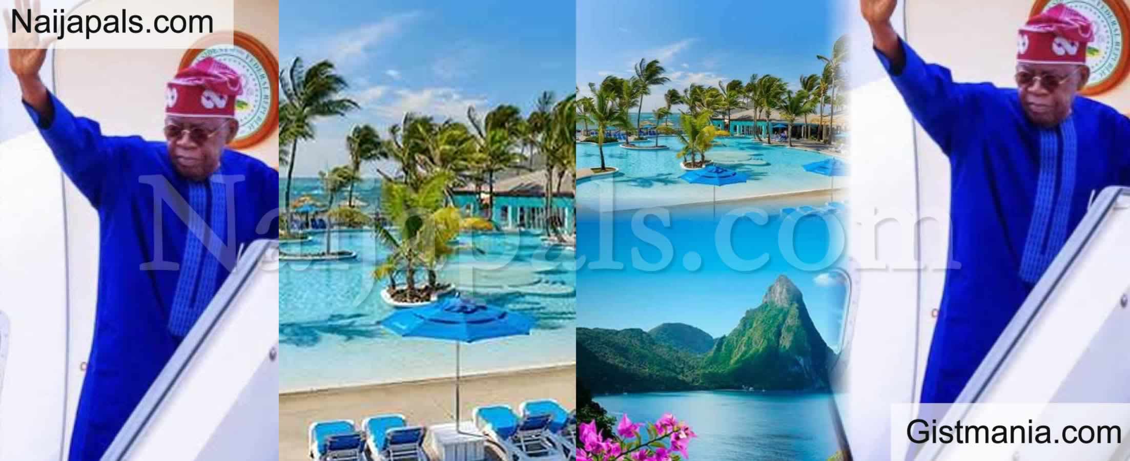 A Glimpse of Island, Saint Lucia President Tinubu is Expected Visit For Private Leisure Time Next Week
