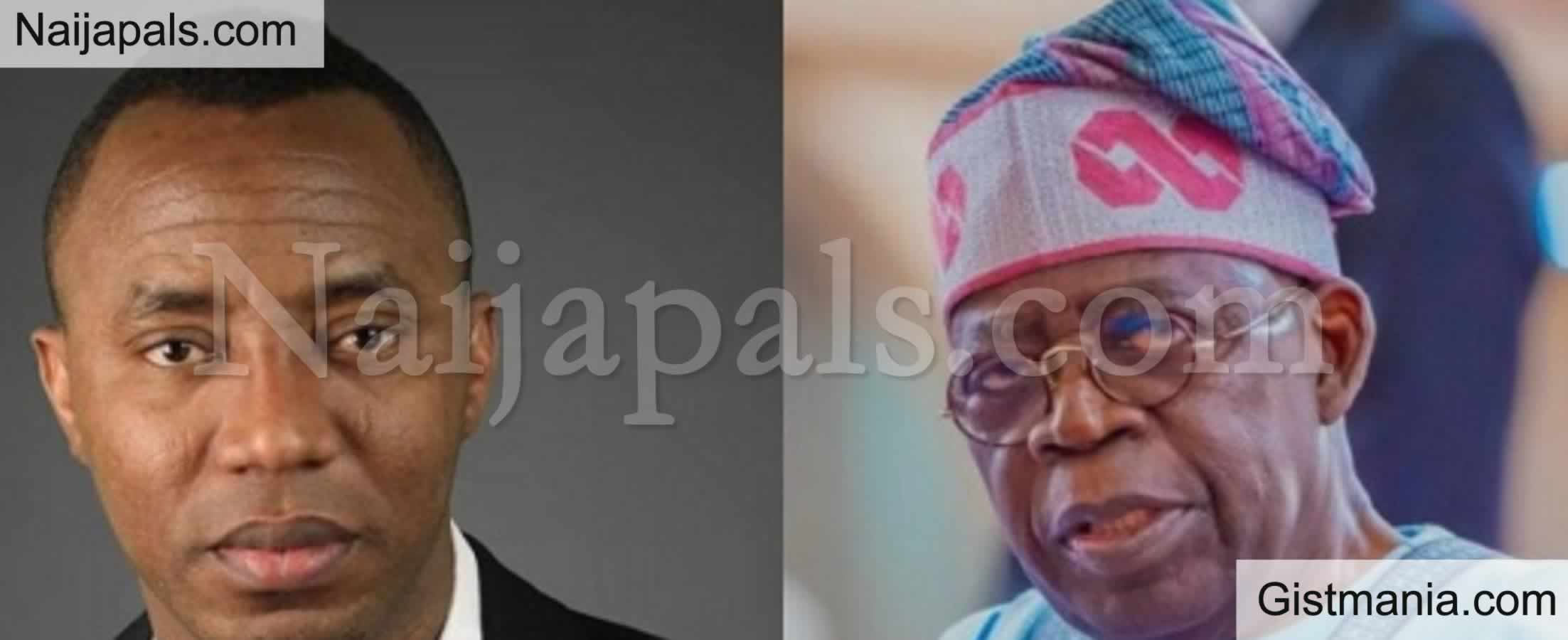 Sowore's AAC Asks Tinubu for Aso Rock as Venue, Food & Drinks for Its 2027 Campaign Inauguration