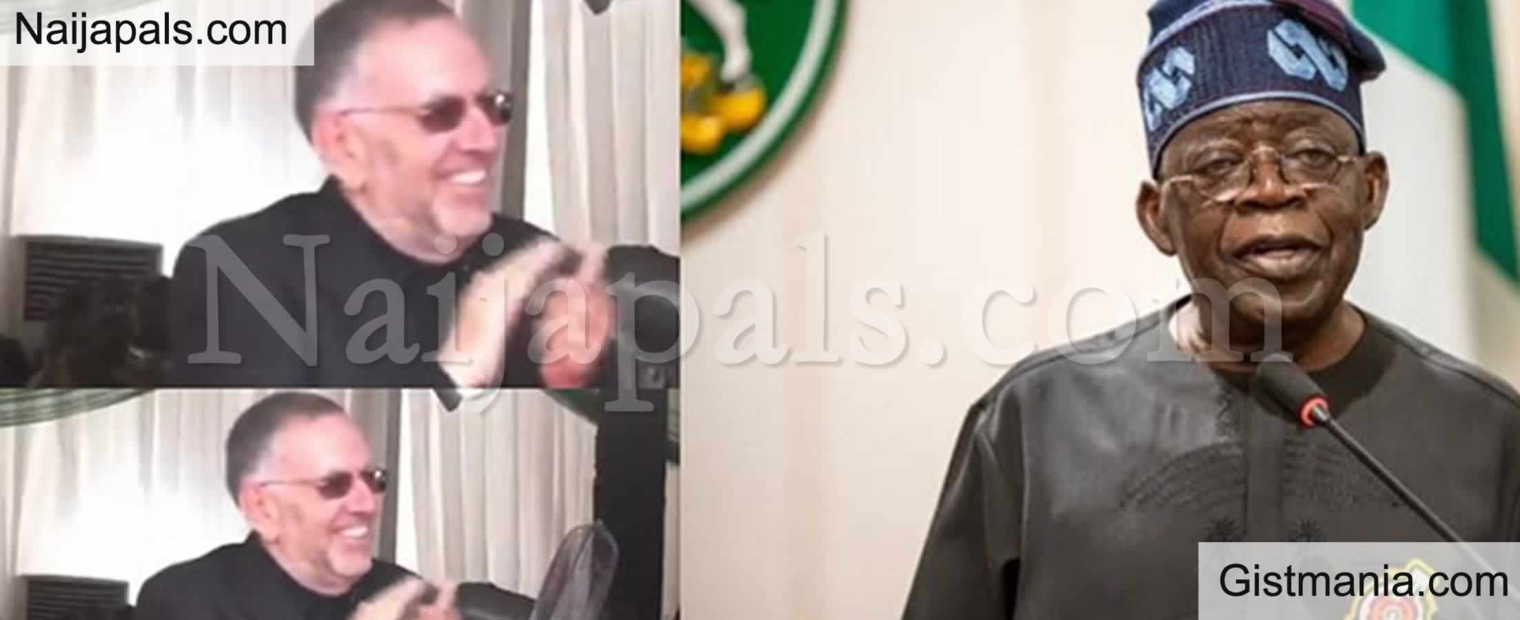 VIDEO: Moment President Tinubu Introduced His Chicago Schoolmate, Alex at an Event in Abuja