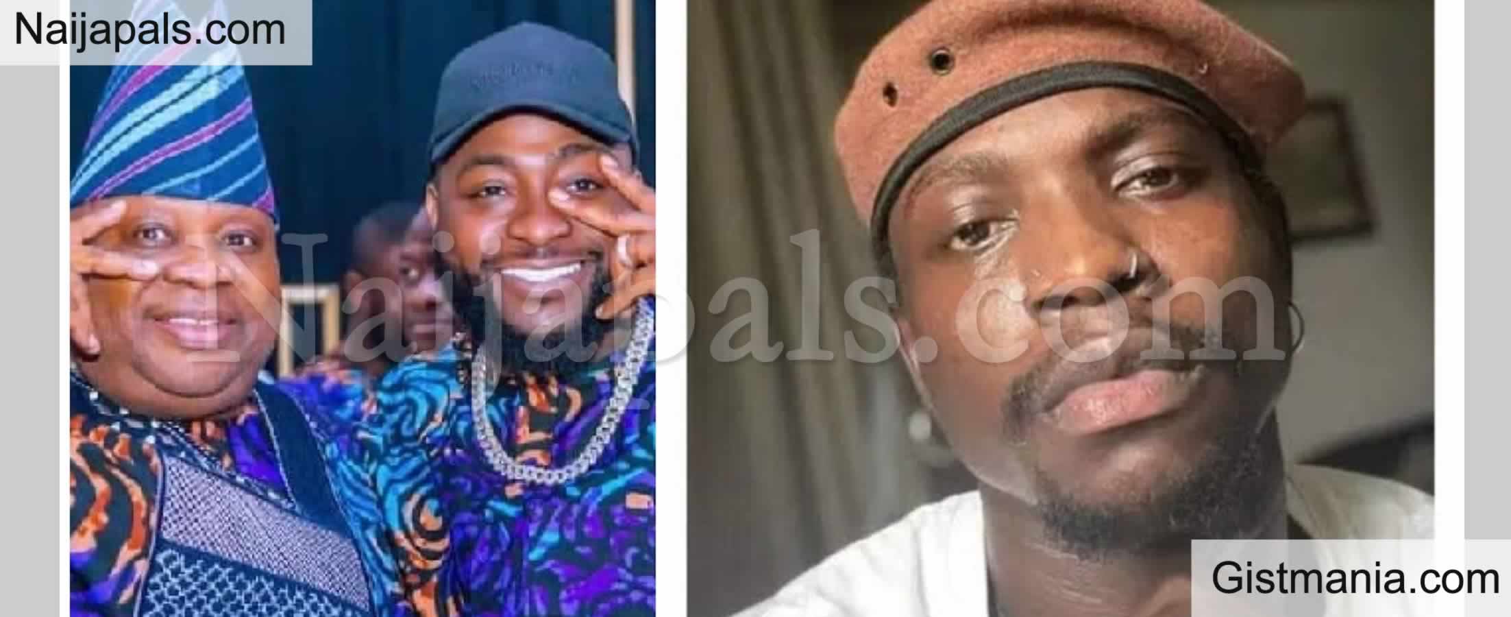 Davido Reacts to VDM’s Criticizing Him & Uncle Adeleke For Supporting Tinubu’s Re-election Bid