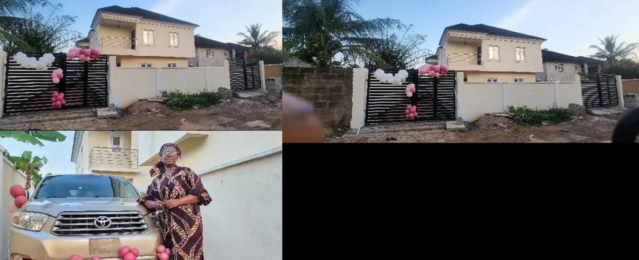 Veteran Actress Jumoke George Receives 4-Bedroom Duplex, A Plot Of Land And An SUV