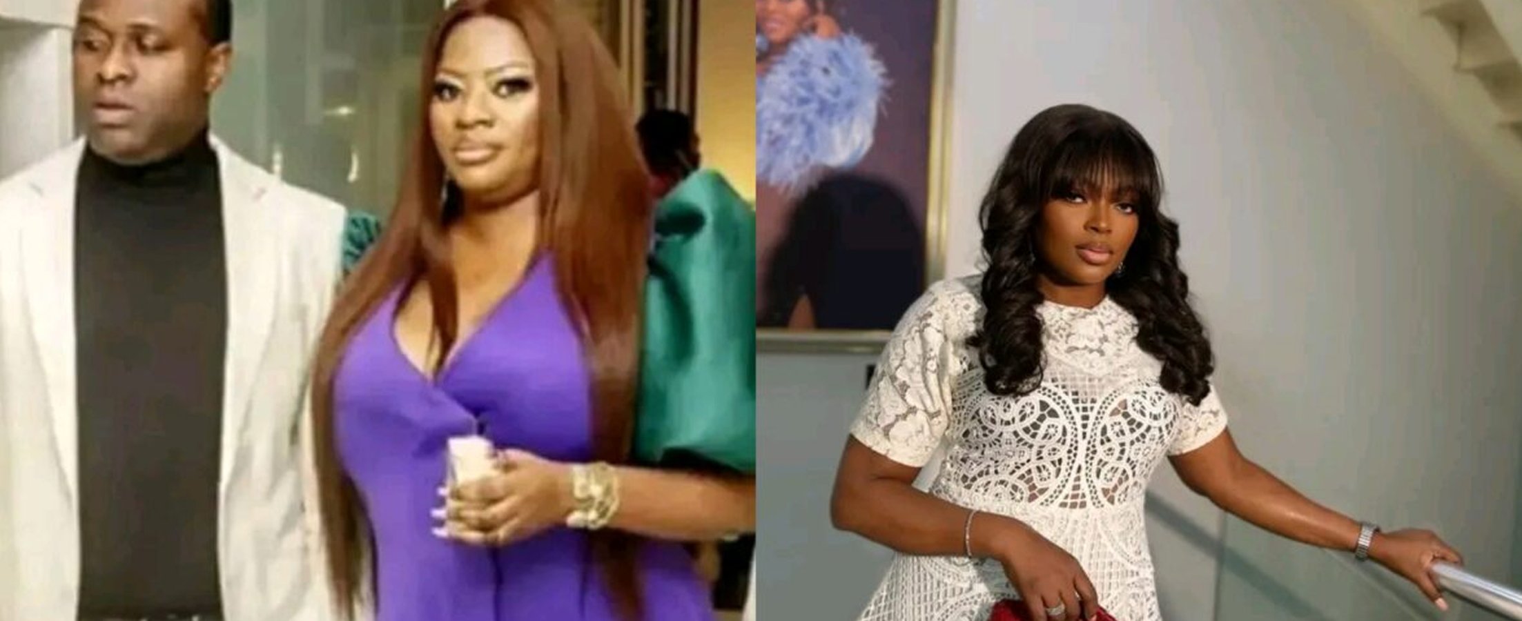 Nigeria Actor Femi Adebayo’s Wife Confronts Funke Akindele Over Alleged Affair With Her Husband