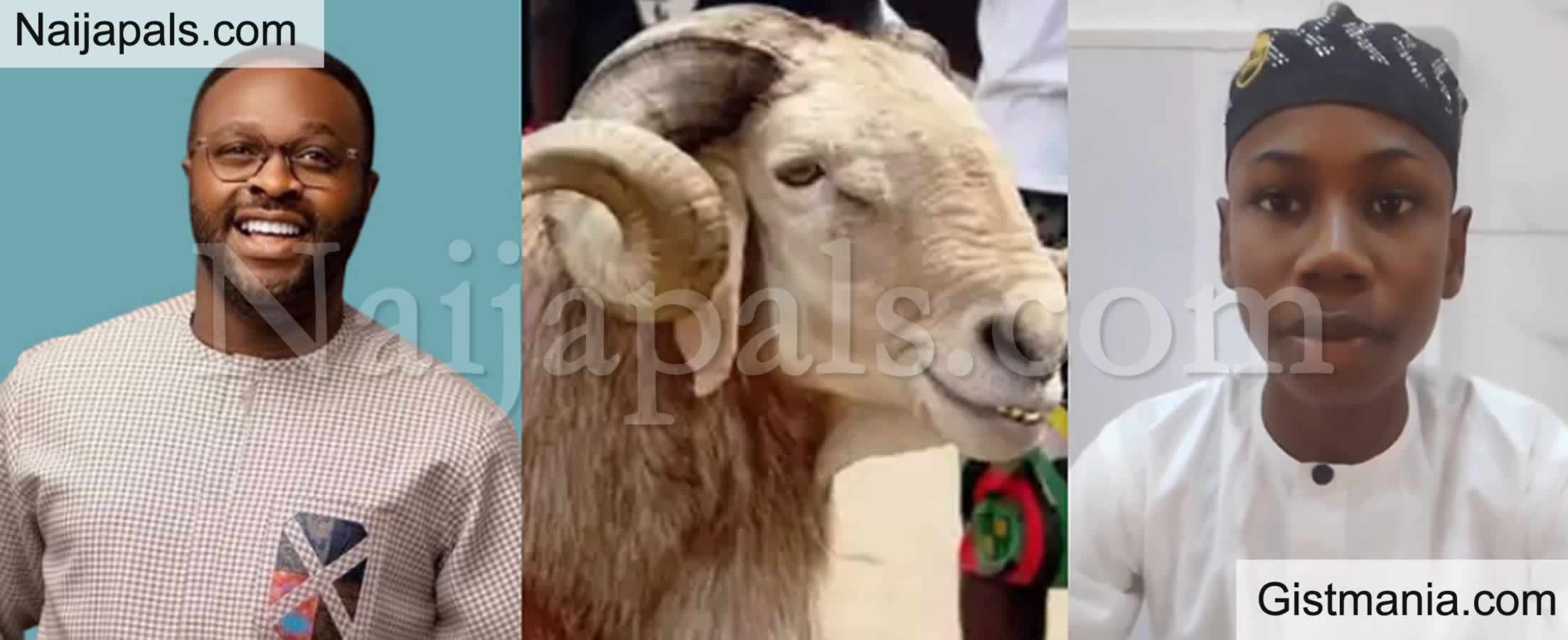 Actor Femi Adebayo Surprises 12 Year Old Boy With Ram for Winning Quran Recitation Contest