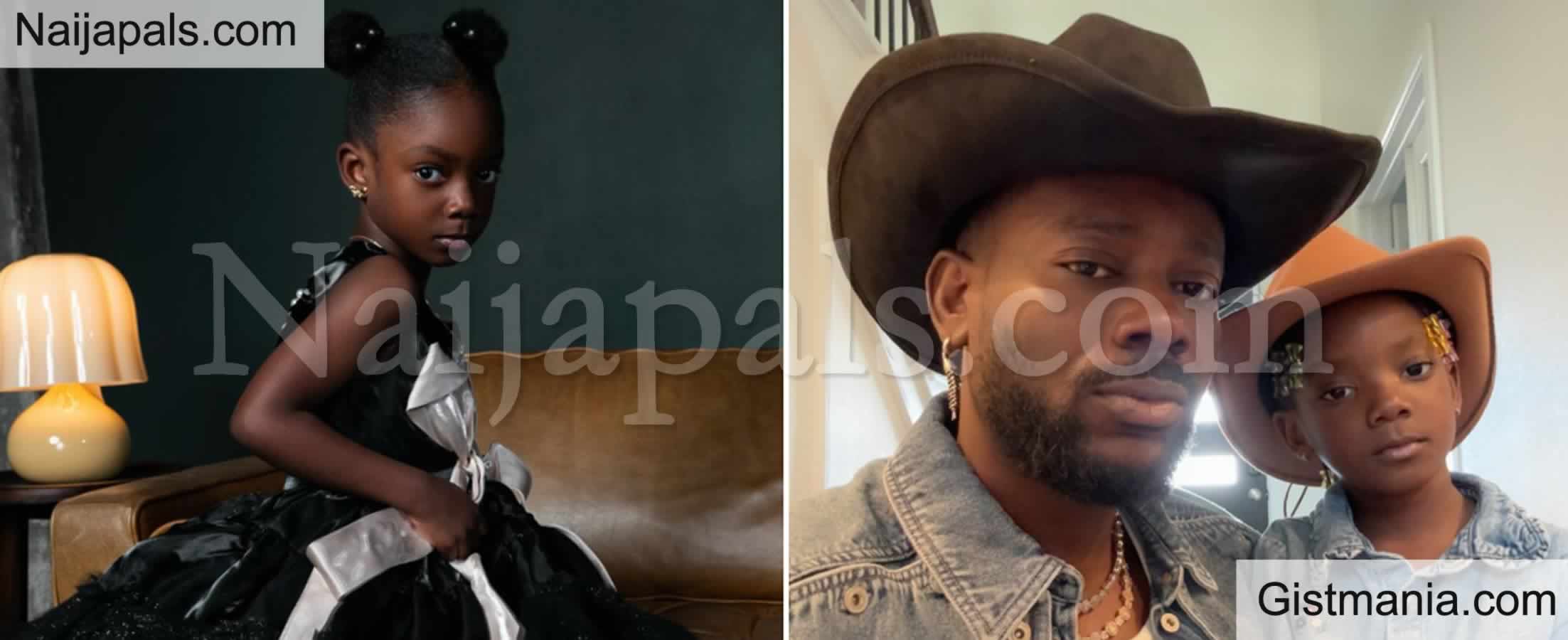 Adekunle Gold Celebrates Daughter’s 5th Birthday, Pens Down Heartfelt Message