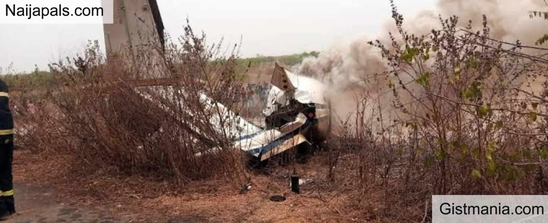 Two Injured As Training Aircraft Skids Off Ilorin Airport Strip