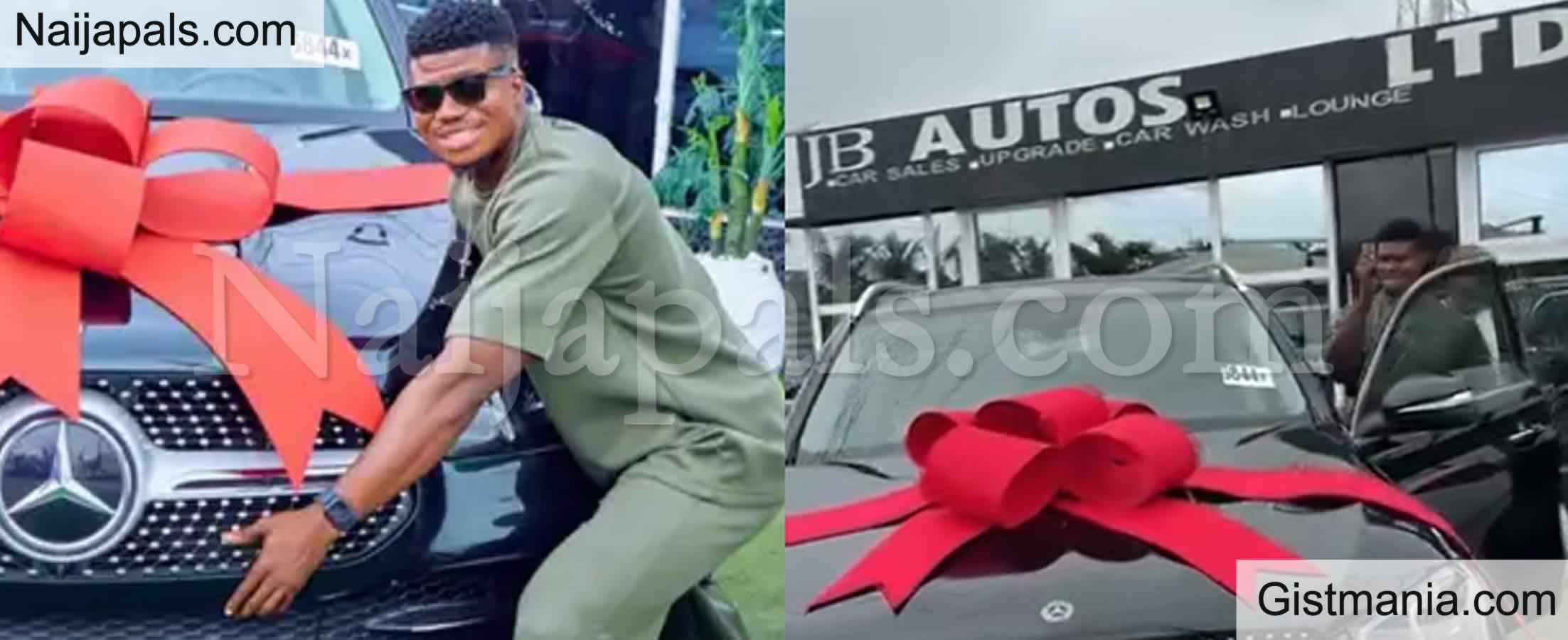 Skitmaker Zicsaloma Shows Off His Newly Acquired Multi-Millions Naira Benz