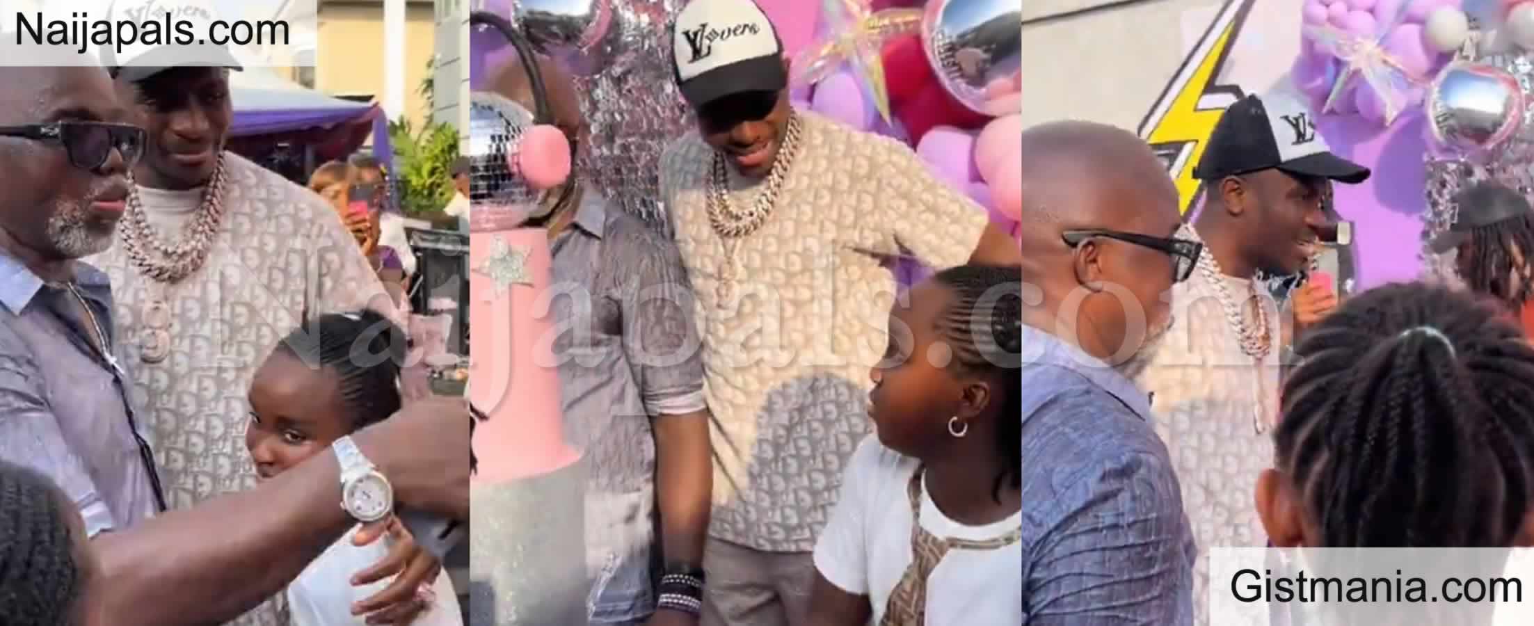 VIDEO: Super Eagles Star Victor Osimhen Storms Amaju Pinnick’s Daughter’s 10th Birthday Party