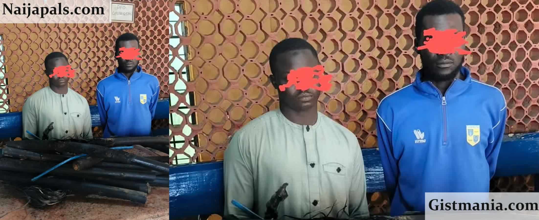 Jigawa Police Arrest Three Suspects Over Alleged Cable Vandalism, Theft