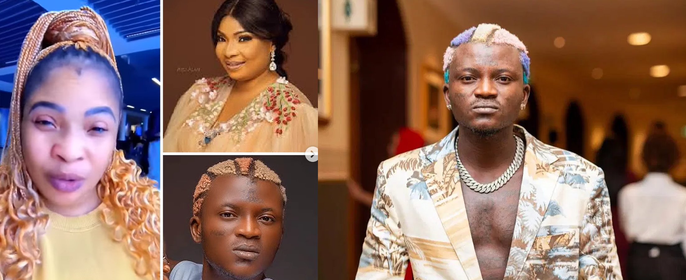 Nollywood Actress, Laide Bakare Hits Back At Portable After He Called Her Out Online (Video)