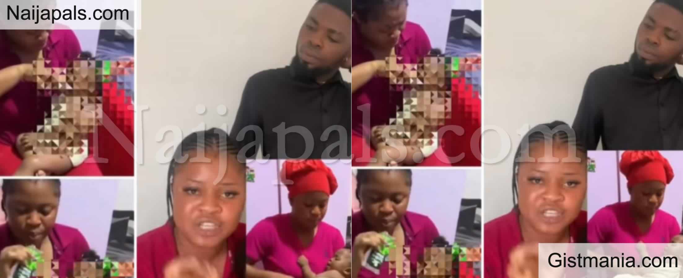 Woman Denies Giving Her Baby Alcohol, Claims Content In The Alcohol Sachet Was Soft Drink