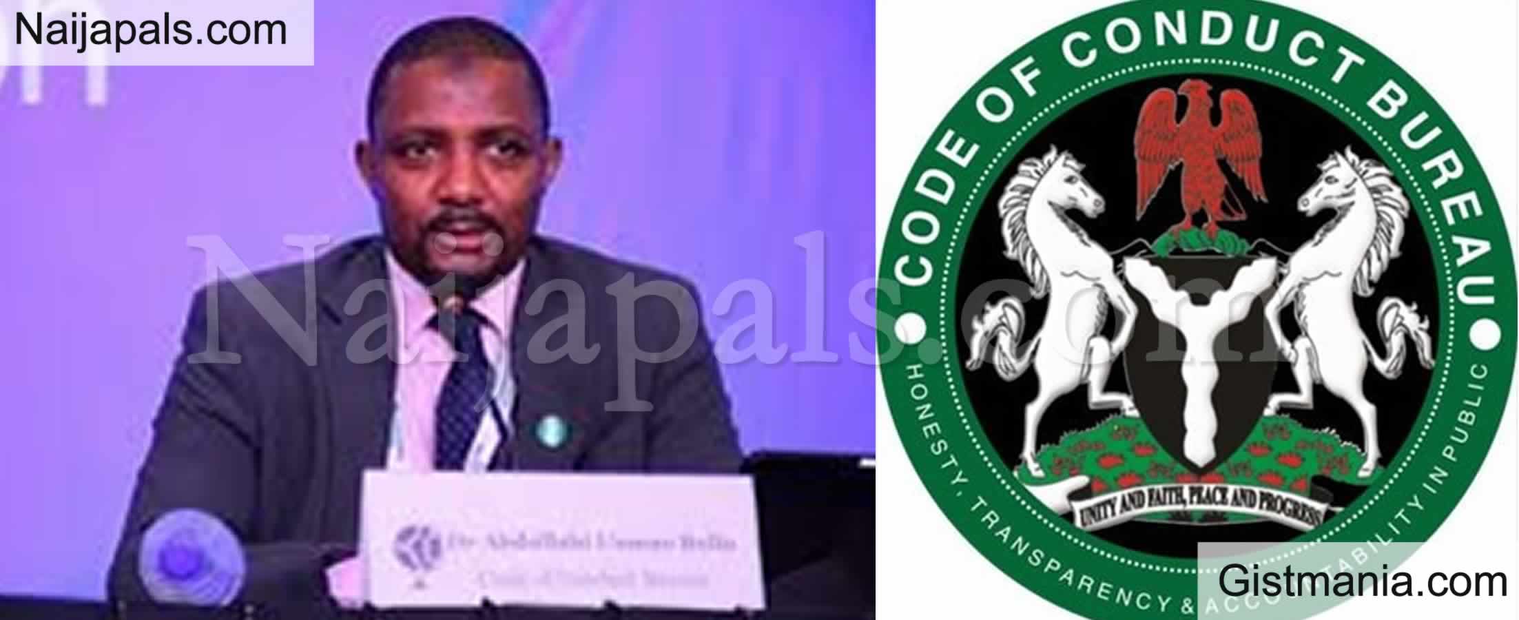 Report Civil Servants Living Above Their Means — CCB Chairman Tells Nigerians