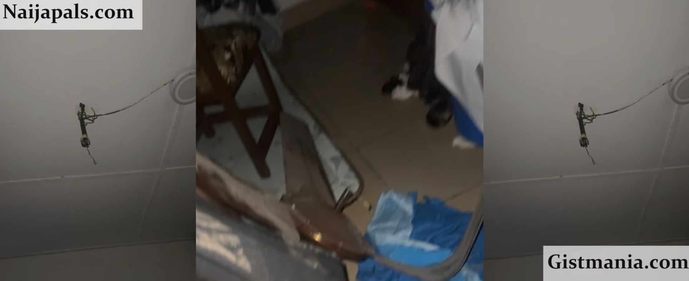 Mother Shares Terrifying Moment Ceiling Fan Crashed on Son as He Slept in Her Room