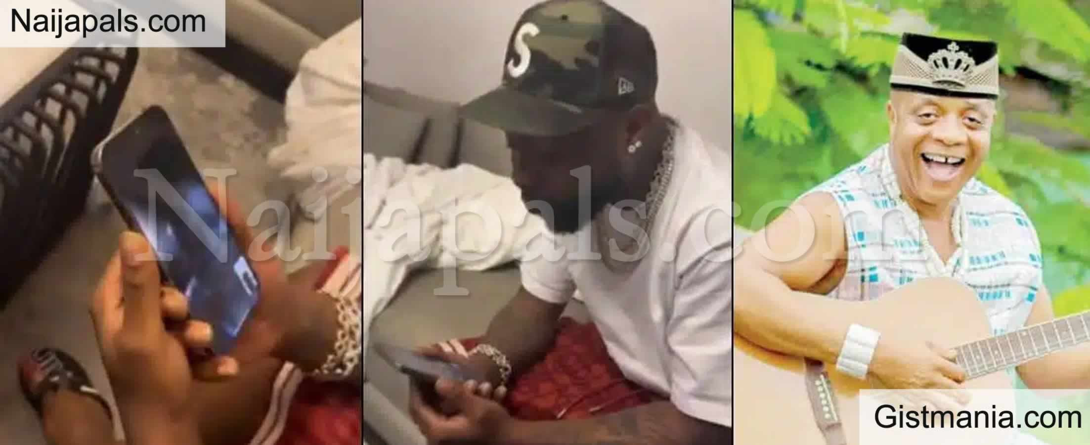 VIDEO&#059; Davido Praises Veteran Highlife Musician, Bright Chimezie For Music Inspiration