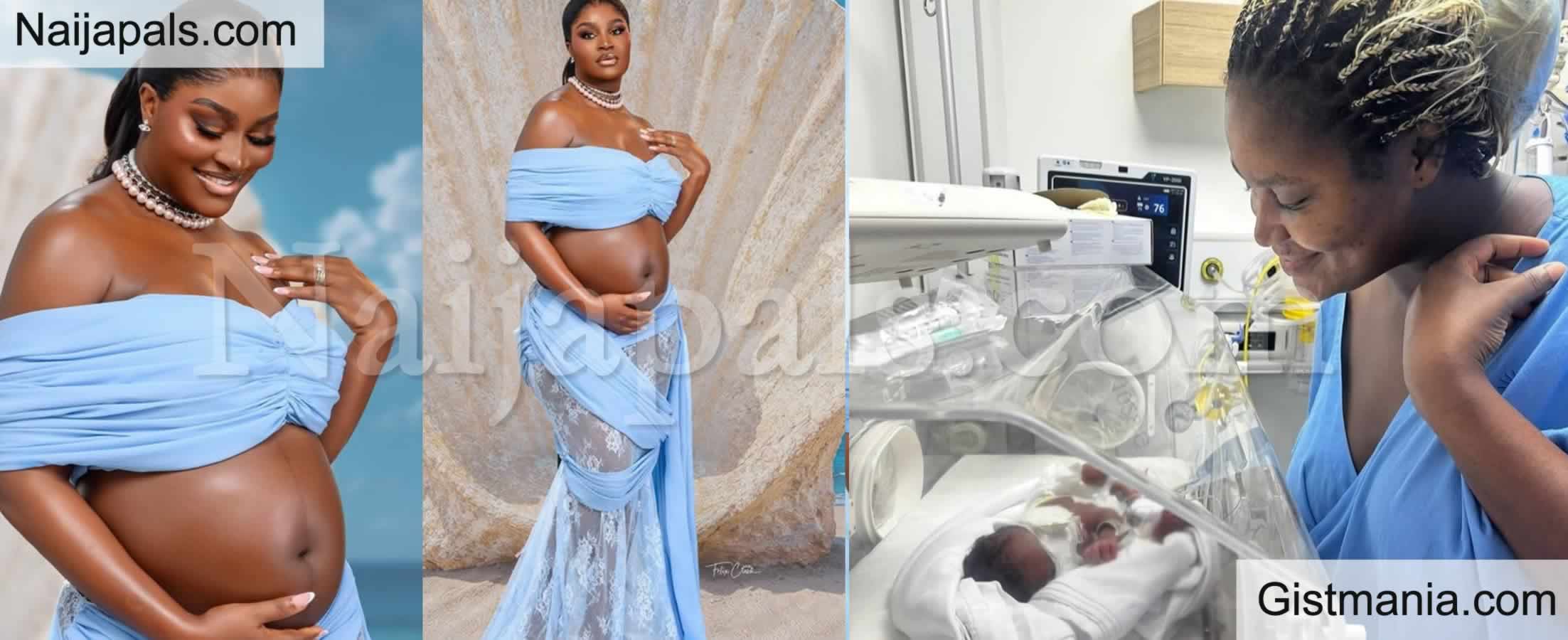 My Boy is Here!Actress Chizzy Alichi Announces Birth Of Her First Child With Husband (Photos)