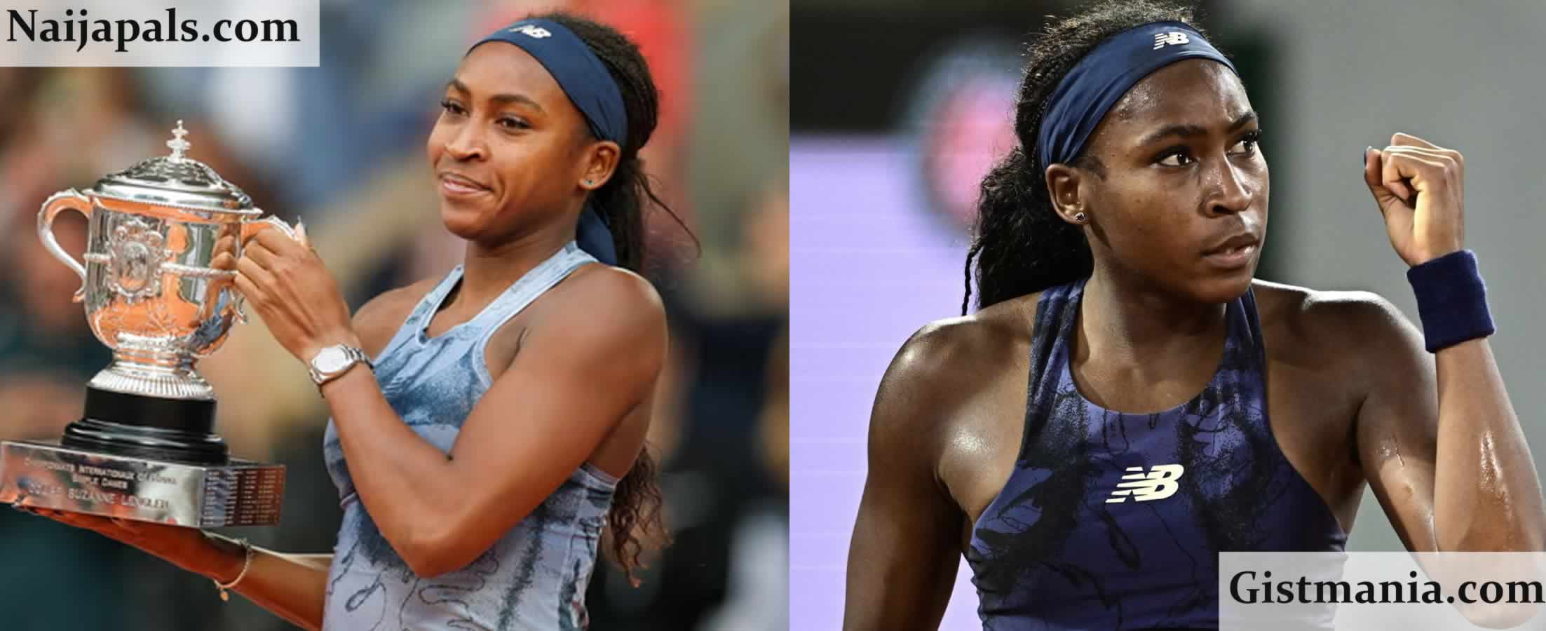Tennis Star, Coco Gauff Becomes 1st American Woman To Win French Open After Victory Over Sabalenka (Video)