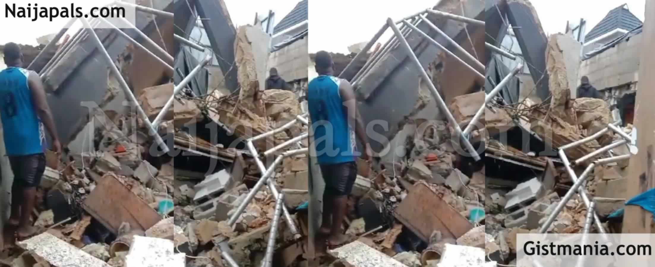 PHOTOS: Many Injured As Church Collapses On Worshippers In Taraba