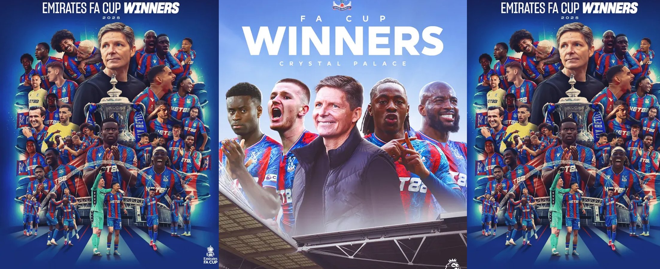 Crystal Palace Breaks 119 Year Jinx, Defeats Manchester City To Clinch 1st FA CUP