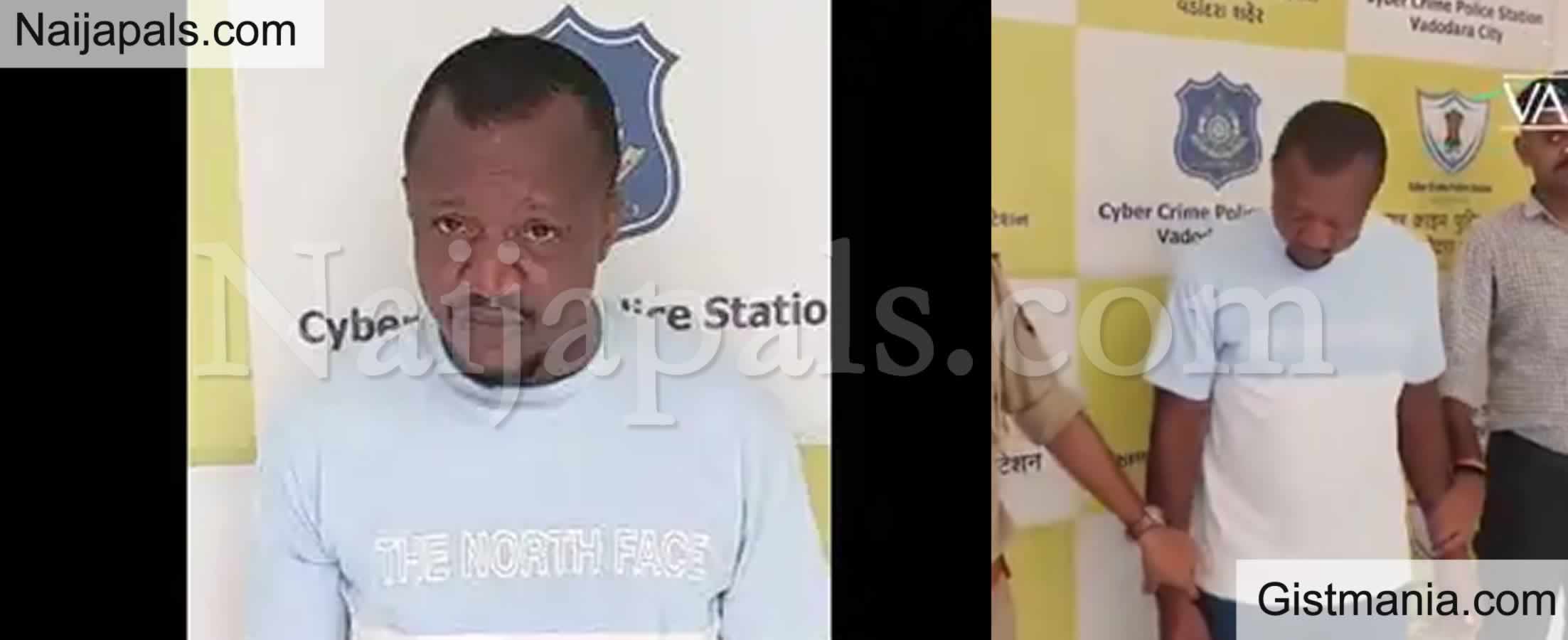Nigerian Cyberfraud Kingpin, Gabriel Arrested For Duping Businessman Of Over N233m In India