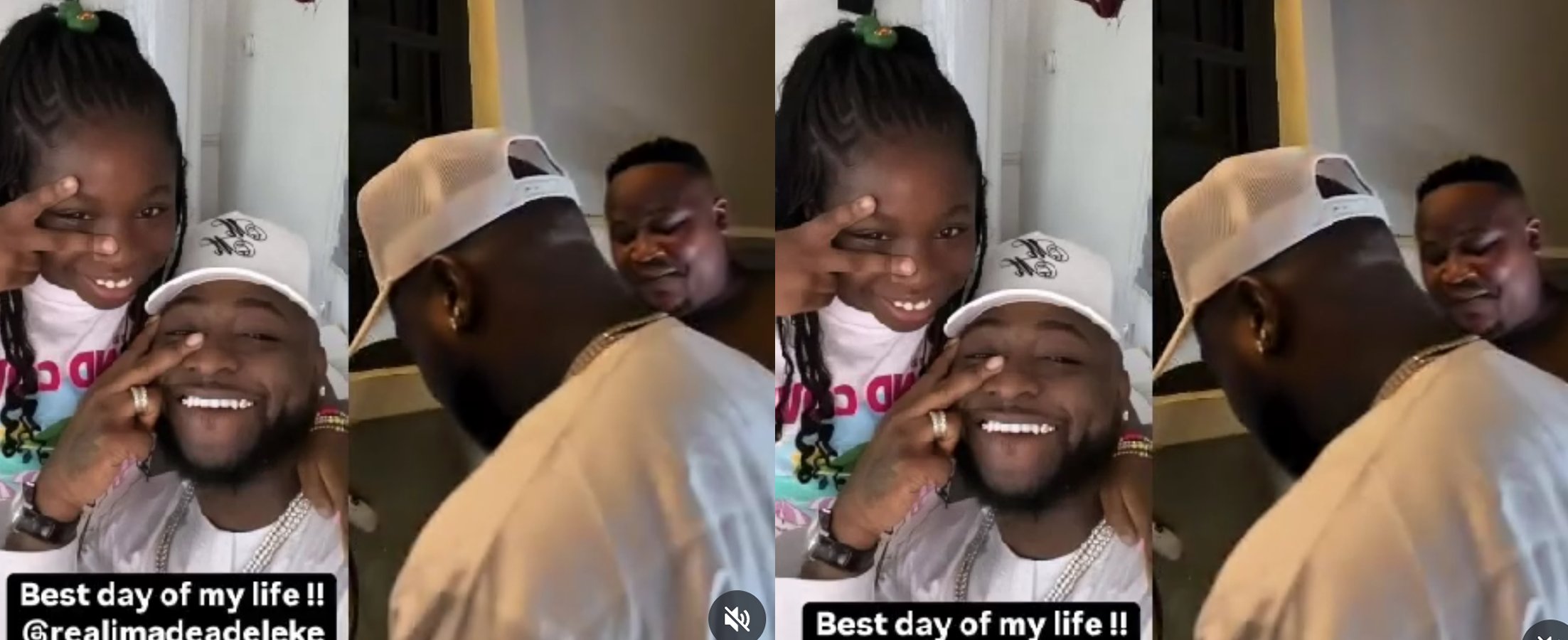 “I Don Collect My Pikin Back” – Davido Tells Cubana Chief Priest During Friendly Dinner Visit