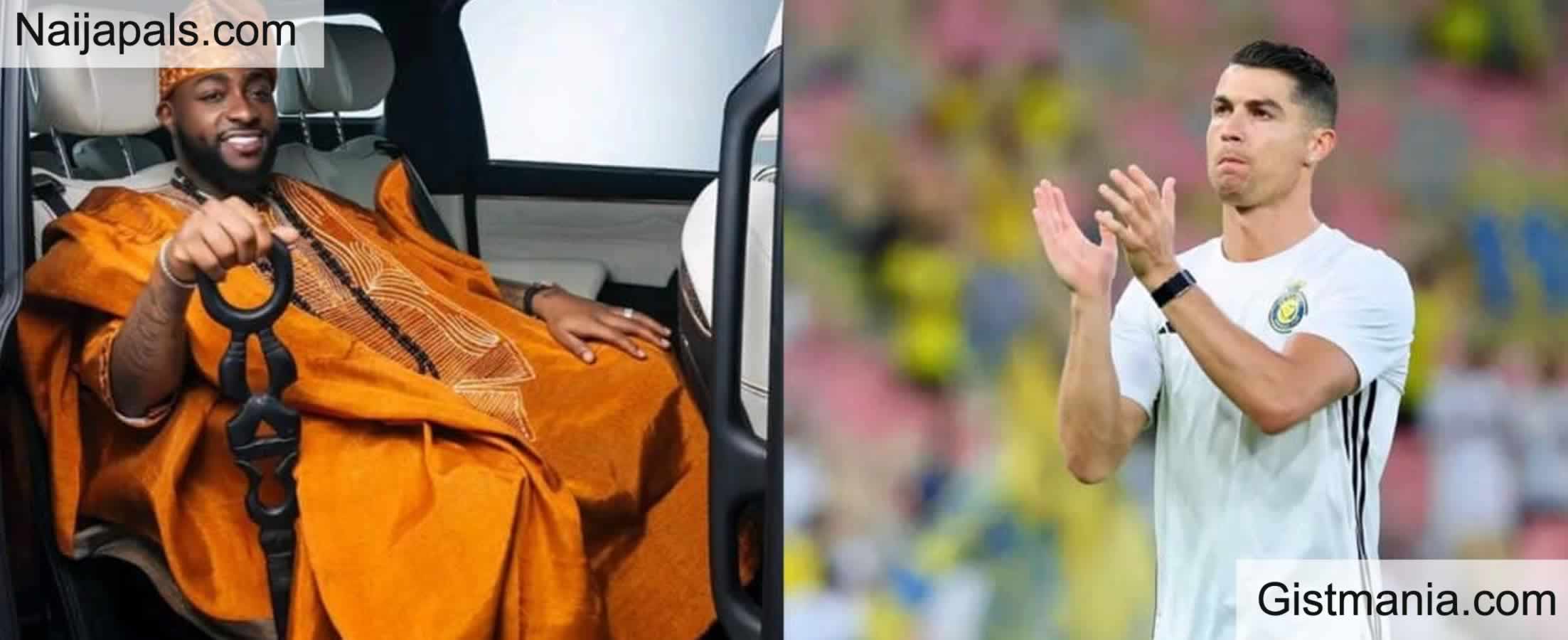 Davido Recounts Dinner Invitation From Cristiano Ronaldo
