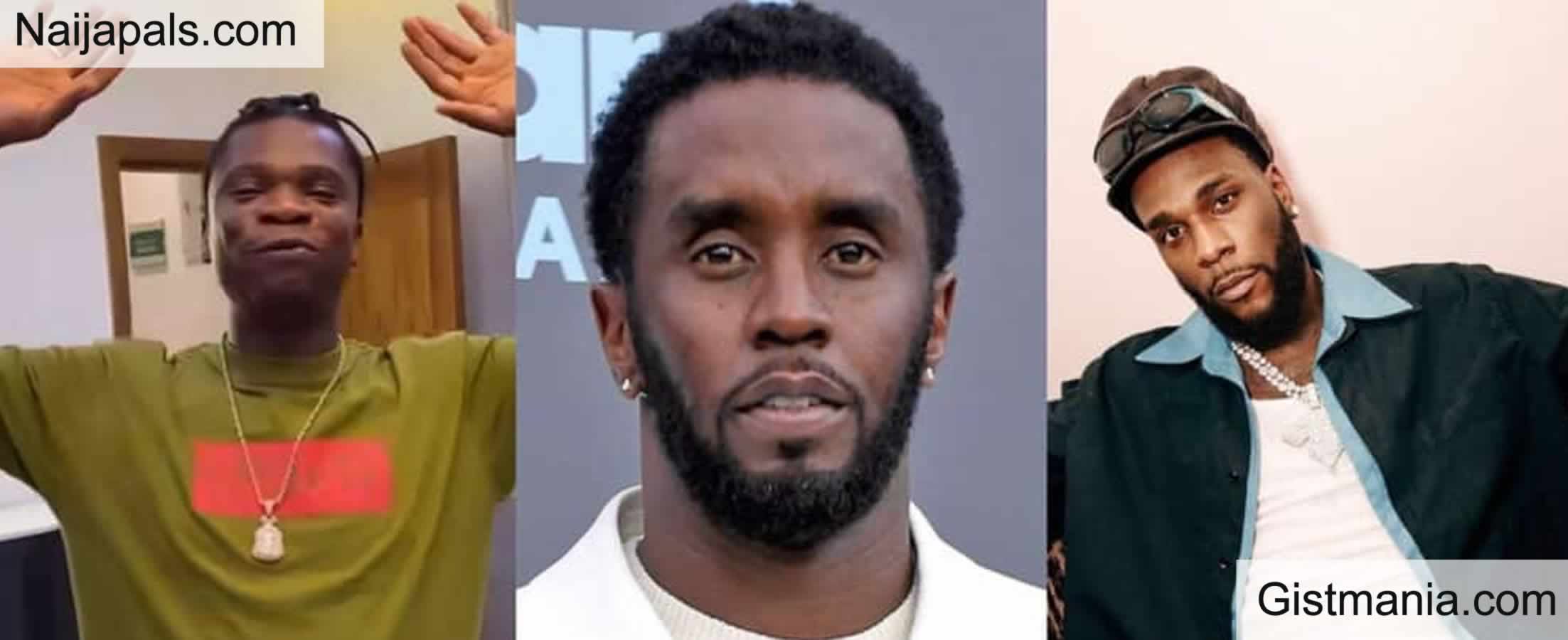 VIDEO&#059; “How Many Baby Oil Did Diddy Used On You” – Speed Darlington Asks Burna Boy