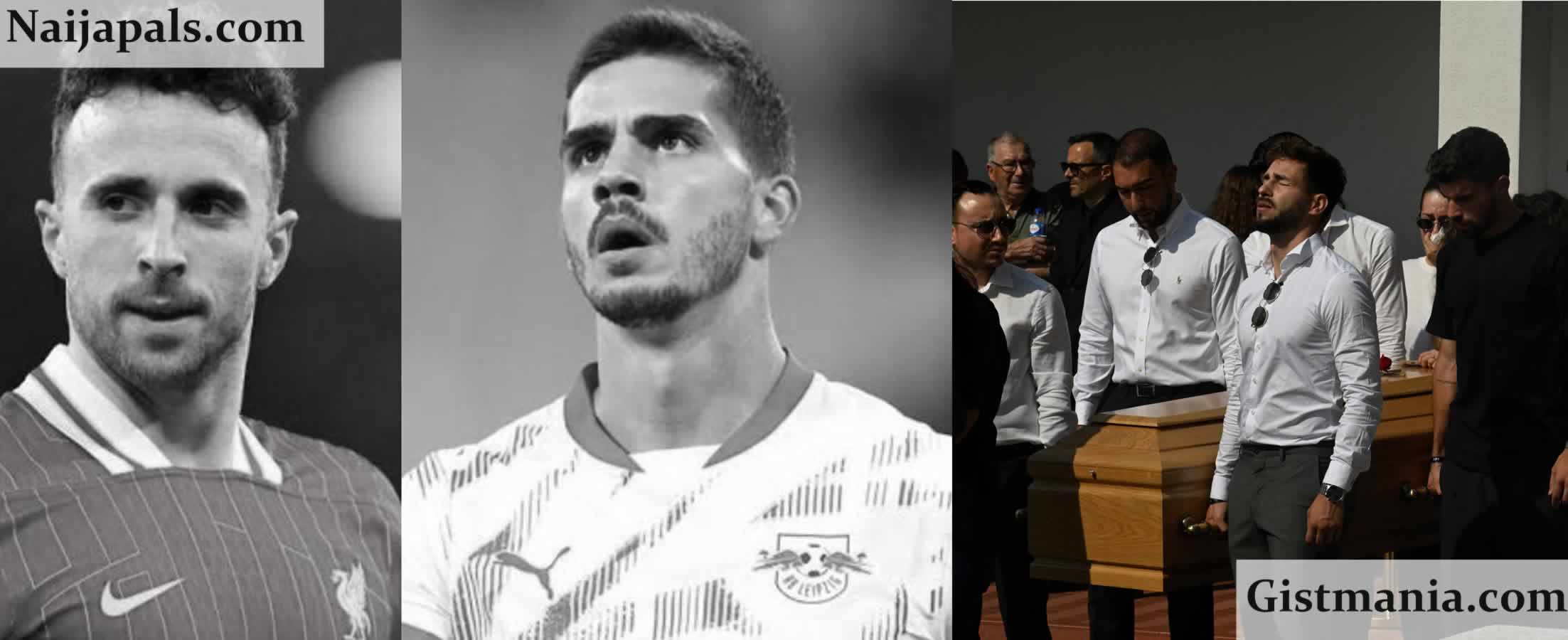 TRAGIC FAREWELL: Liverpool’s Diogo Jota & Brother Laid to Rest In Somber Gondomar Service (Photos + Video)