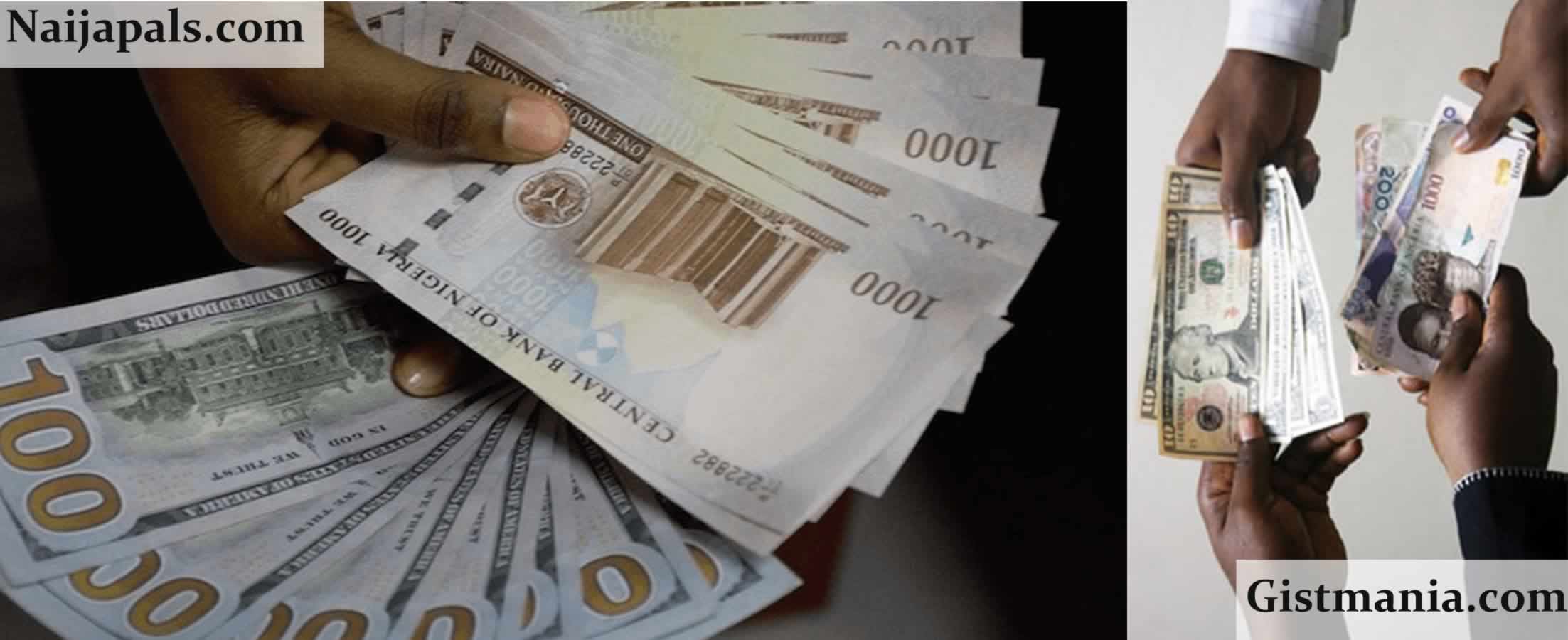 Naira Further Sinks Against US Dollar. Sells At N1510.10 To A Dollar