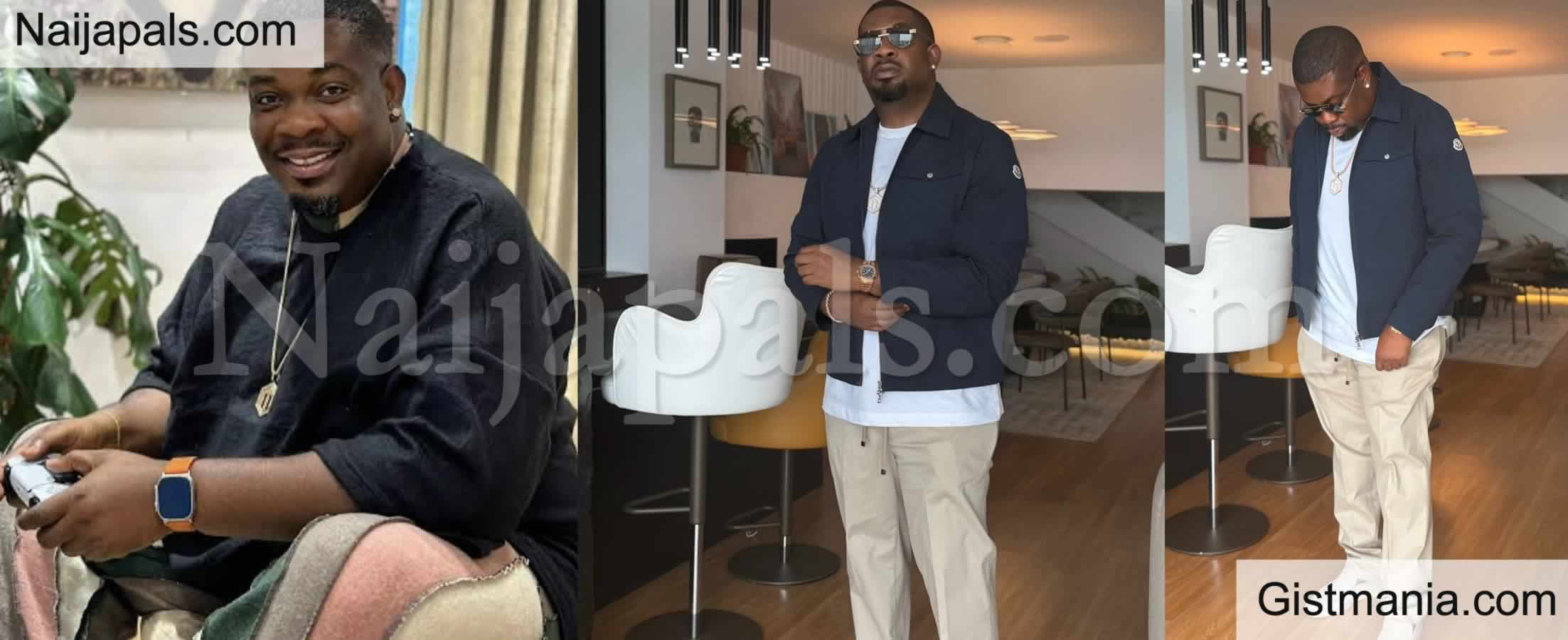PHOTOS: Don Jazzy Debuts New Look Following His Weight-loss Journey