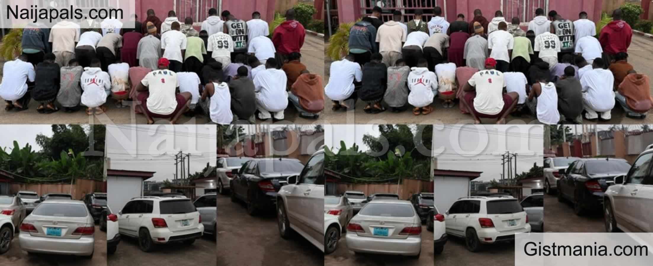EFCC Goes After 47 Fraudsters In Benin, Recovers 16 Exotic Cars