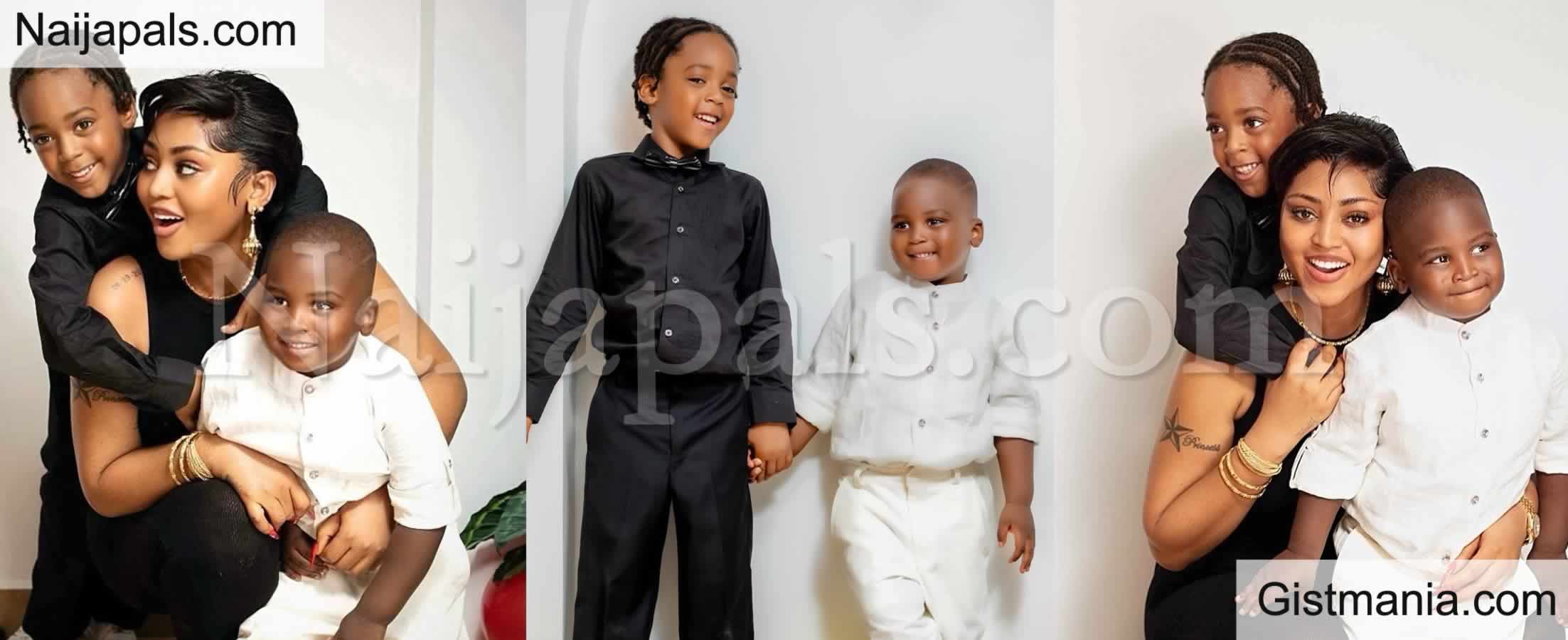 PHOTOS: Regina Daniels Celebrates Her Sons, Munir and Khalifa, as They Turn 5 and 3