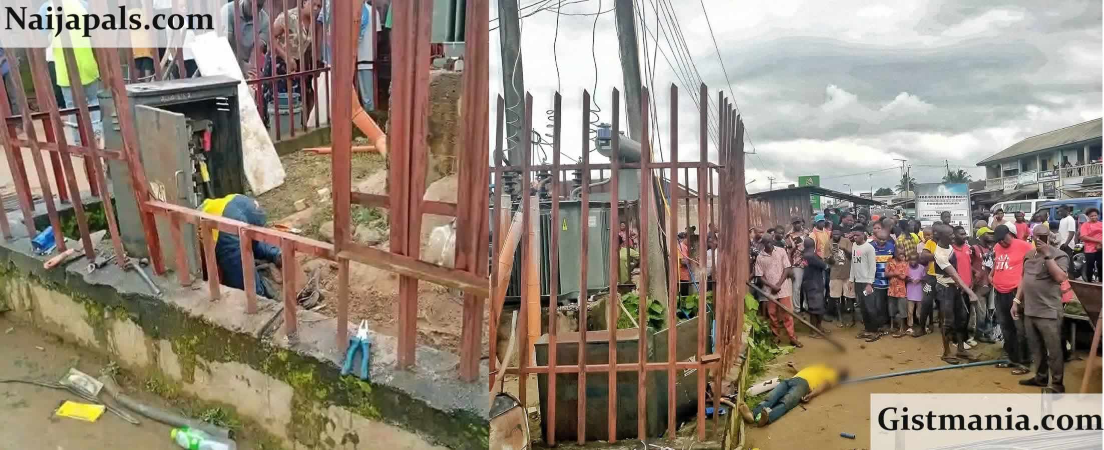 Three Workers Drilling Borehole Die After Iron Pole Hits High-Tension Power Line in Onitsha