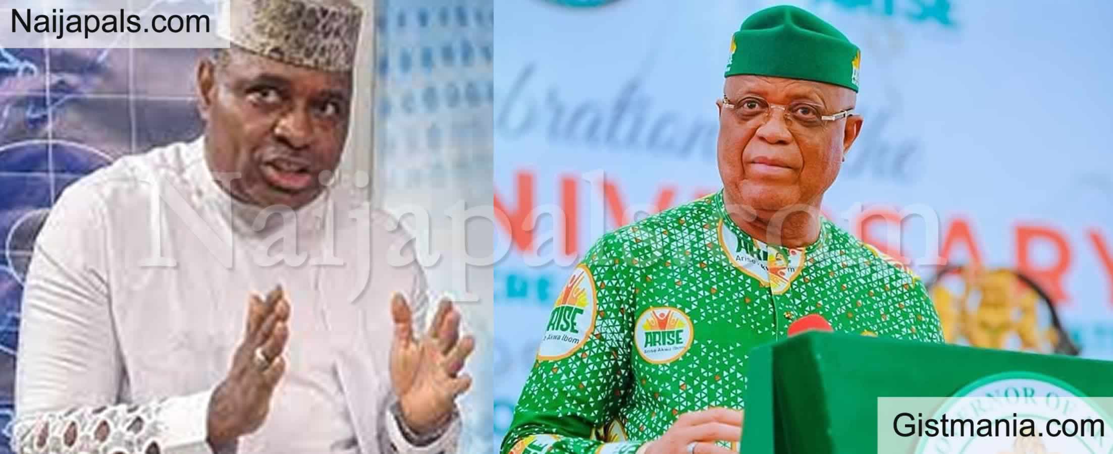 Akwa Ibom Gov, Eno Fires Back At Kenneth Okonkwo For Calling Him a Political Transgender (VID)