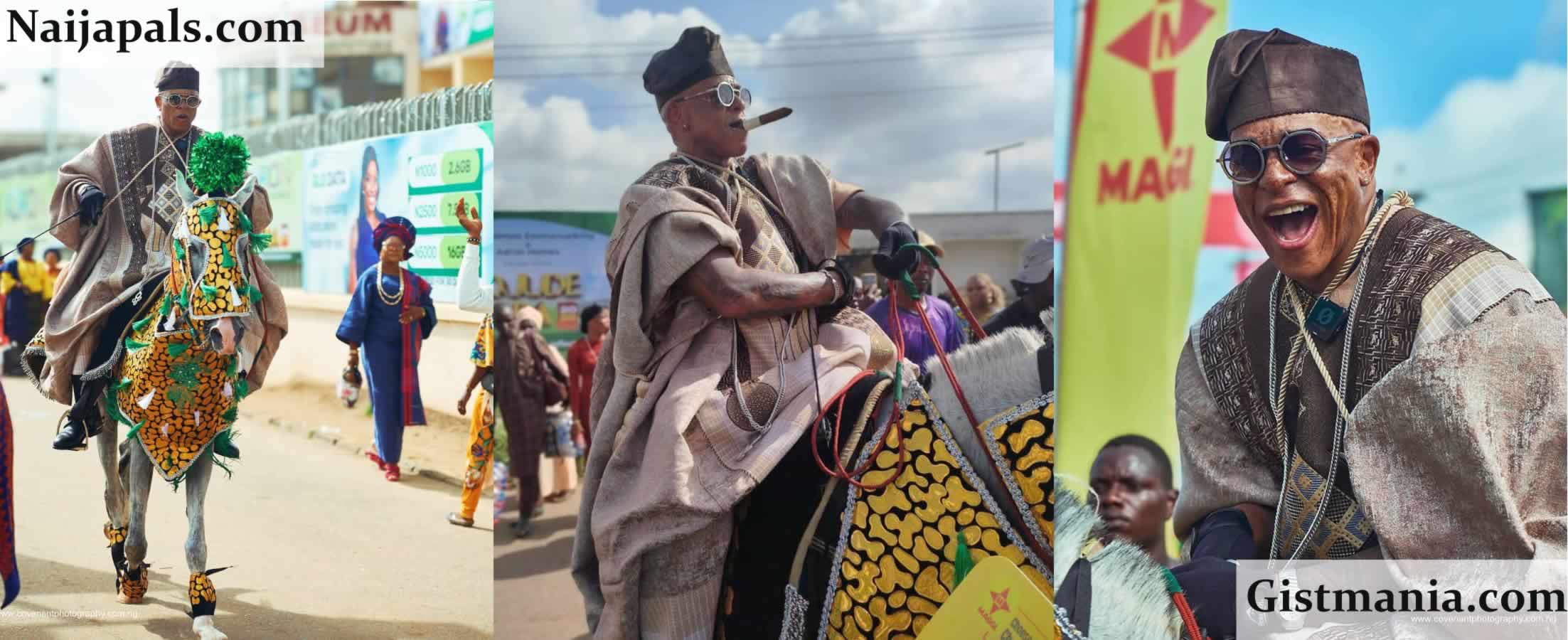 King Of Steeze, Farooq Oreagba Steals The Spotlight Again At Ojude Oba 2025 With Unmatched Swagger (Photos)