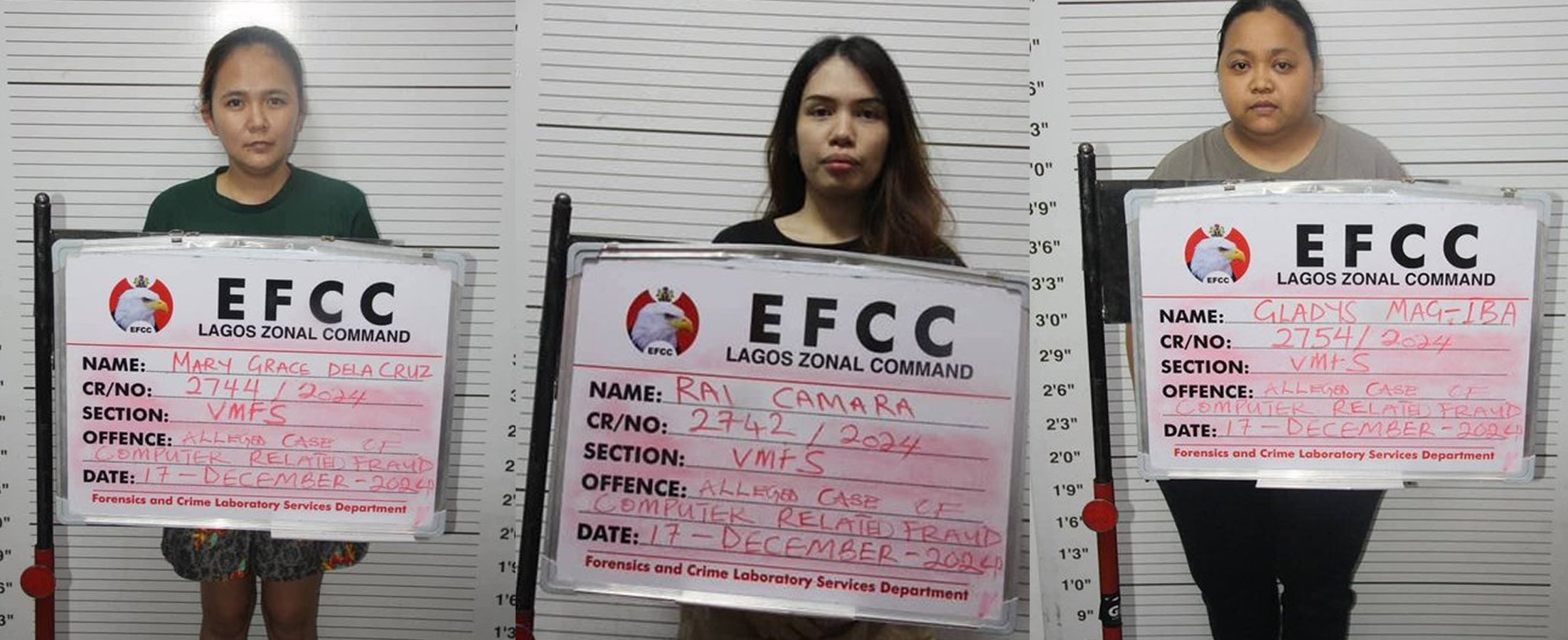 Eight Filipinos Jailed By Lagos Court For Cyber-Terrorism, Internet Fr@ud