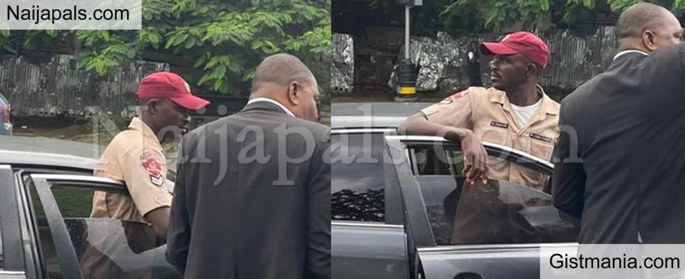 Abuja Journalist Alleges FRSC Officers Tried To Arrest Him For Filming Officer’s Clash With Driver