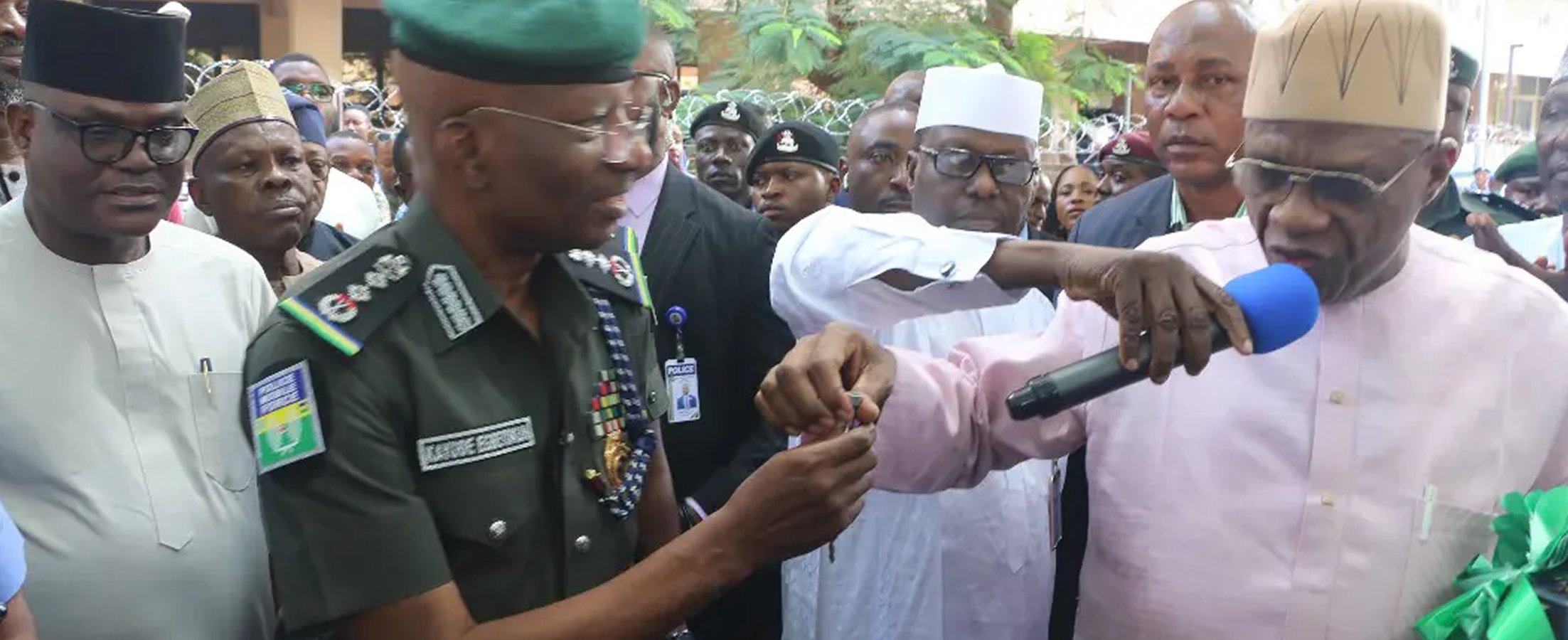 Locally Manufactured Armoured Vehicles Handed Over To Police By Nigerian Govt