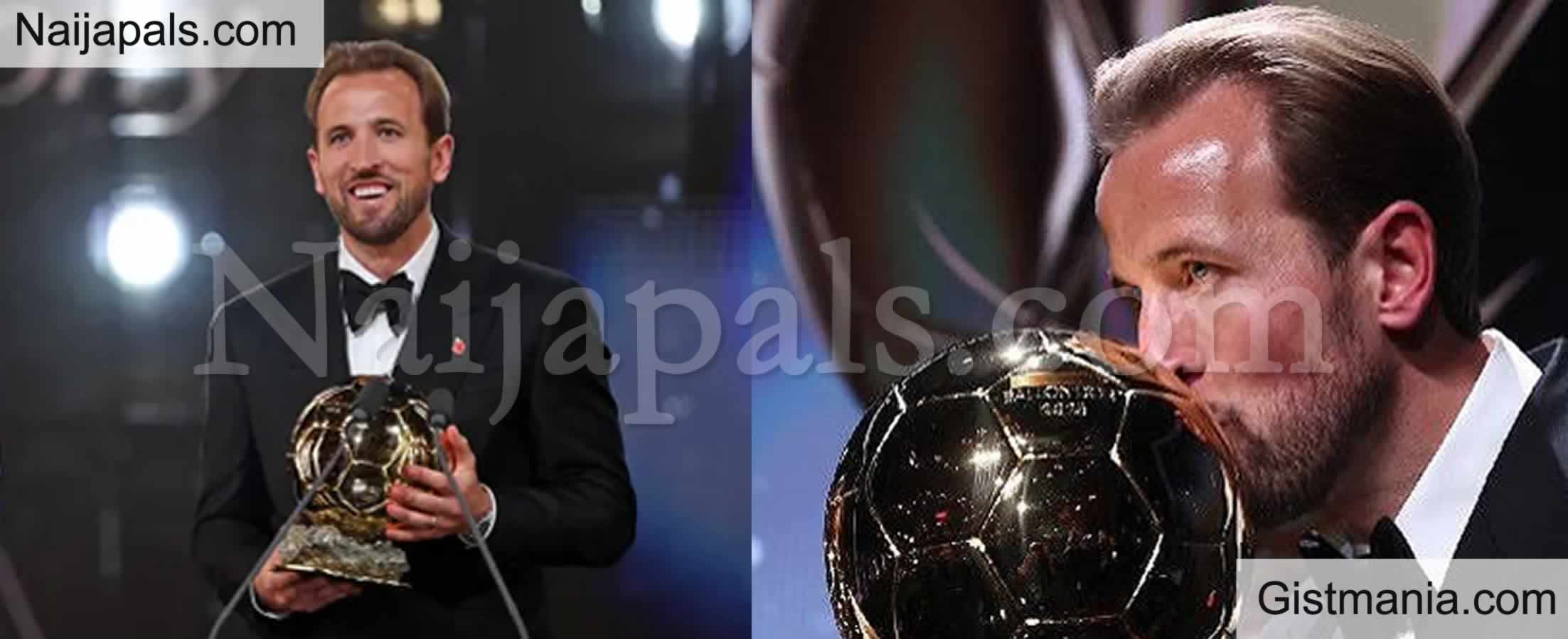England Striker, Harry Kane Crowned The 2026 Ballon D'or Winner