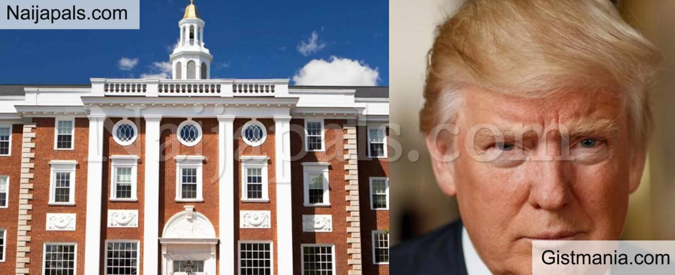 Donald Trump Bars Harvard From Enrolling International Students