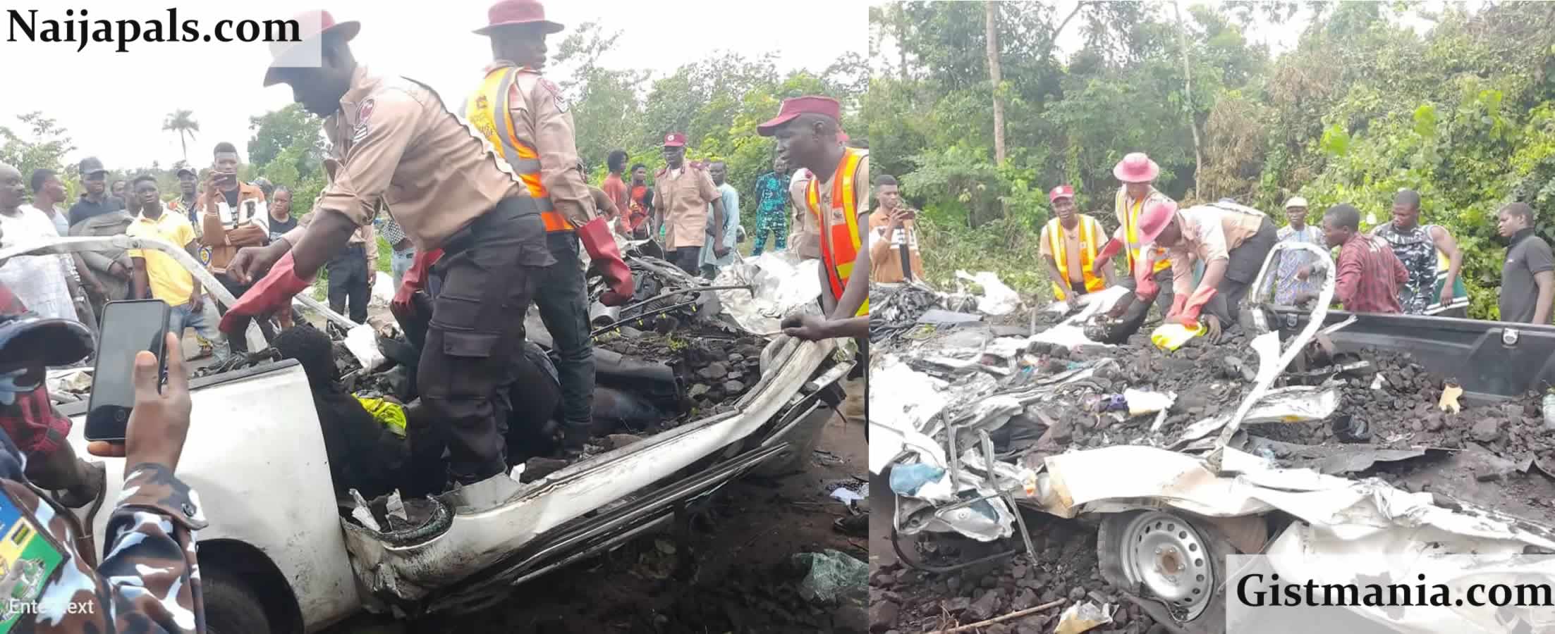 9 People Die After Bus And Truck Crash On Ogun Expressway