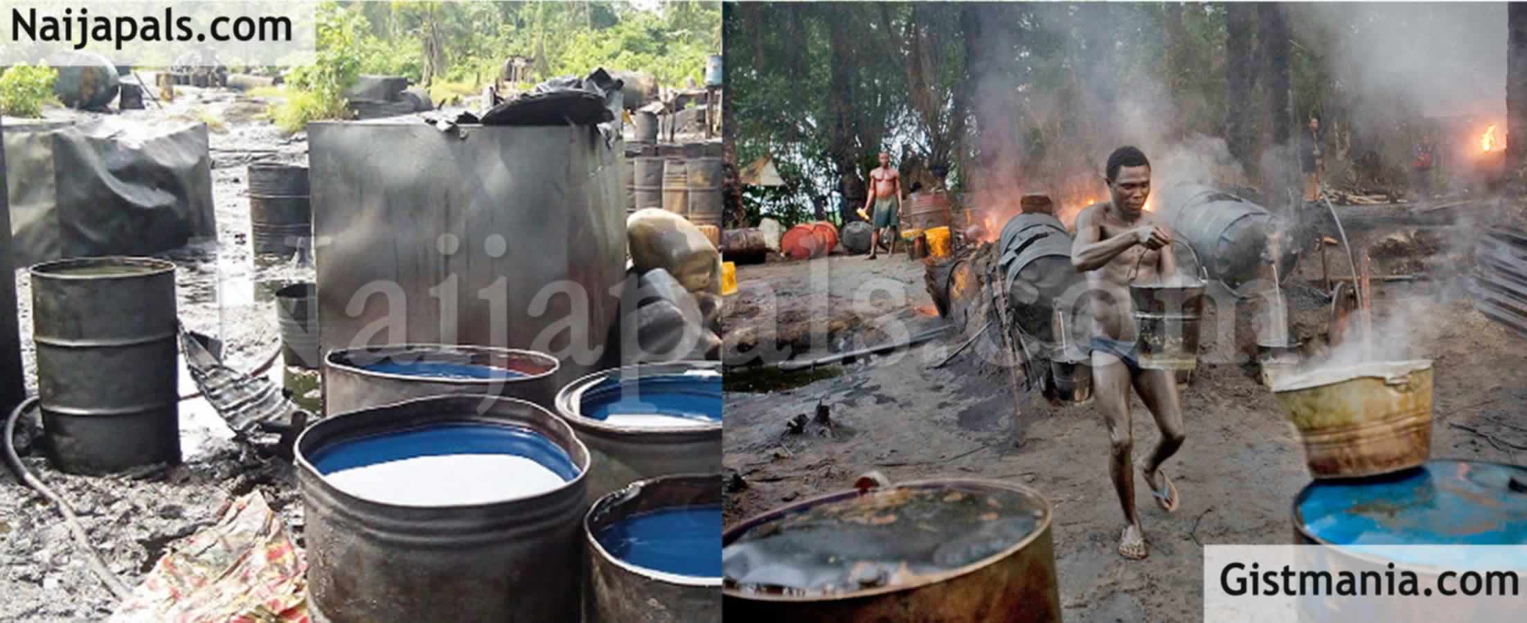 Troops Arrest 43 As Nigerian Army Dismantles 27 Illegal Bunkering Sites In Fresh Crackdown
