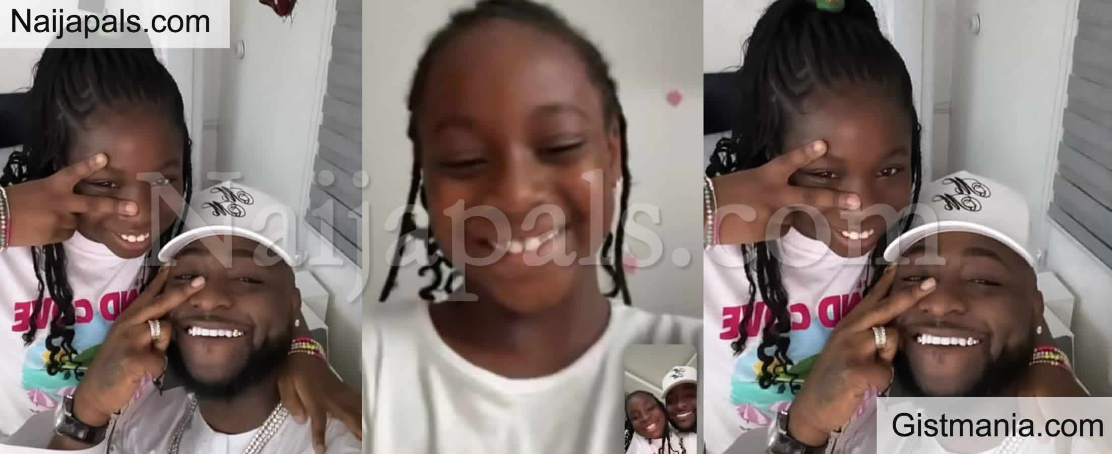 Best Day of my Life - Davido All Smiles as He Reunites With His First Daughter, Imade