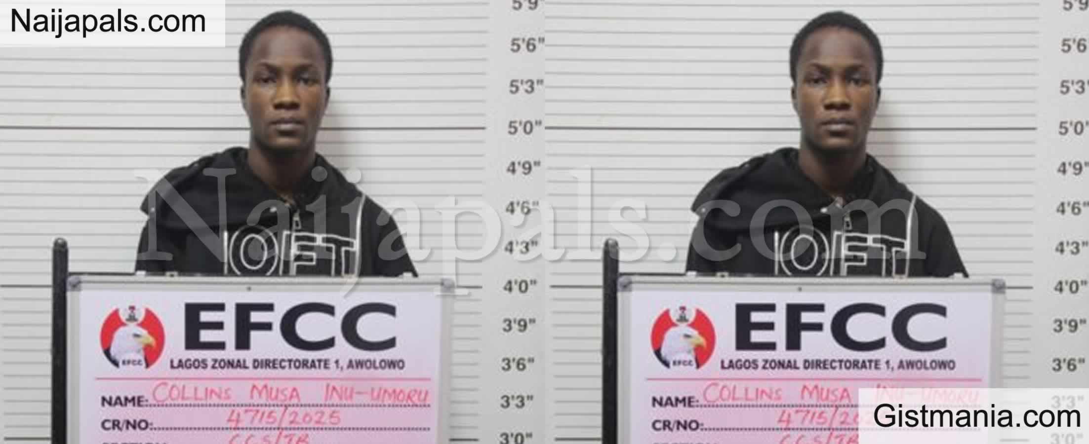 EFCC Arraigns Nigerian Man, Collins Musa For Impersonating White Woman