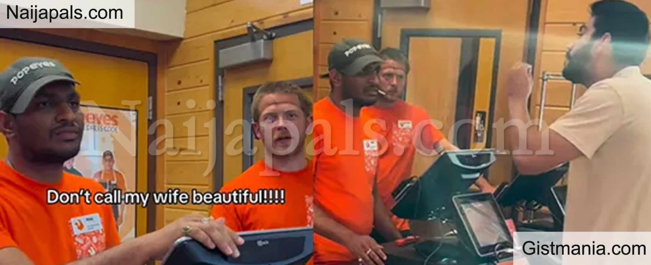 Man Lashes Out At Fast Food Worker For Calling His Wife Beautiful In US