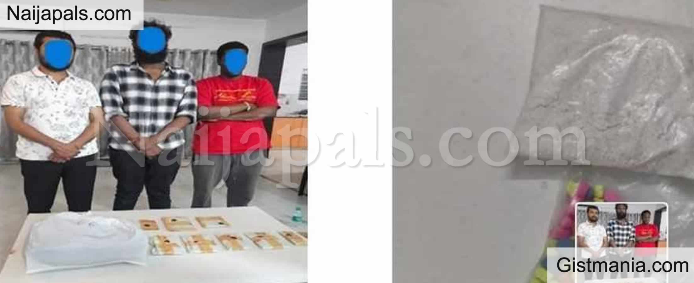 Nigerian And Two Others Arrested As Police Bust International Drug Racket In India
