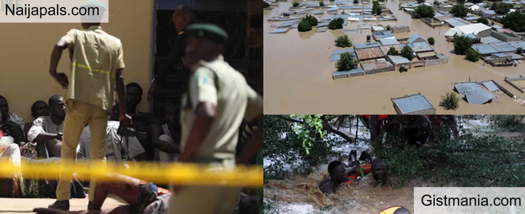 Seven Inmates Reportedly Escape From Osun Prison As Rain Collapses Fence