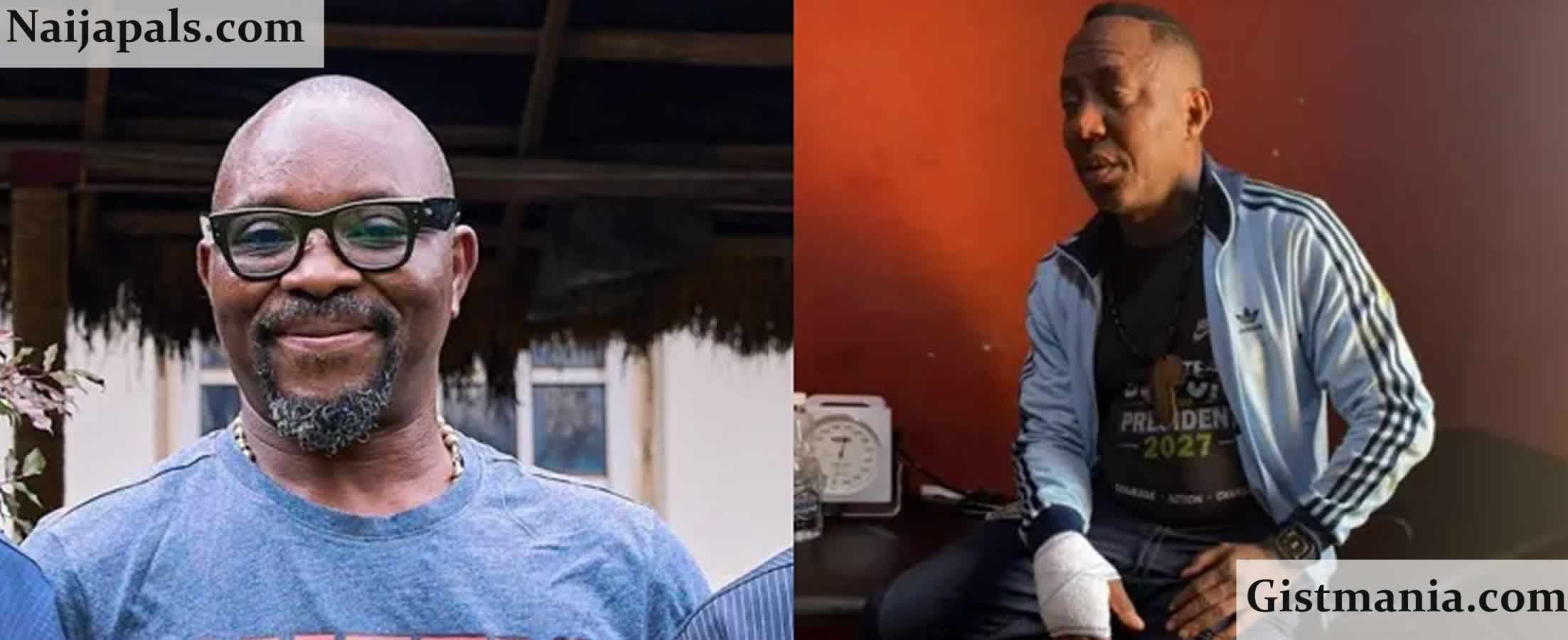 ‘I Don’t Feel Sorry for You, Join Us to Fight APC’ — Isaac Fayose Tells Sowore After Attack (Video)