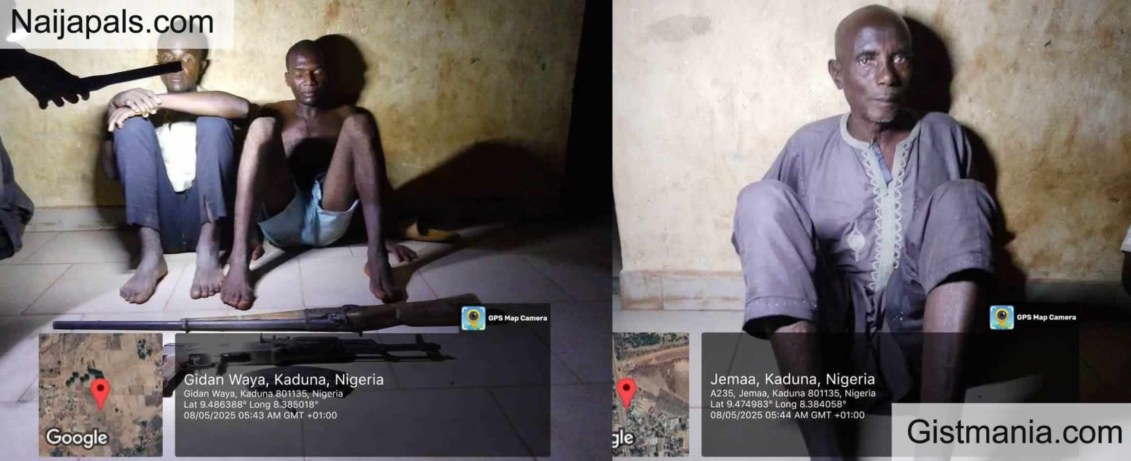 PHOTOS: Troops Arrest Notorious Gunrunners, Recover Arms In Kaduna