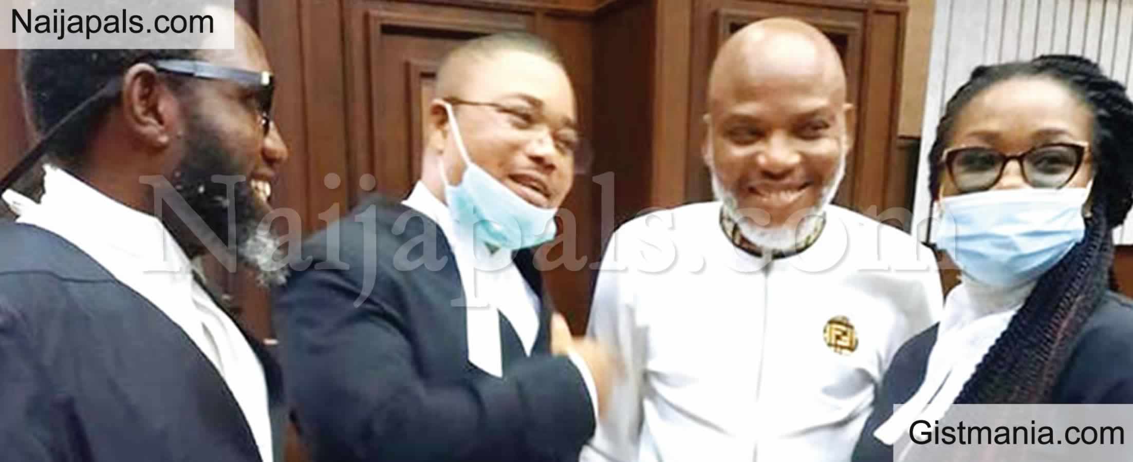 Court Declares Nnamdi Kanu’s Extradition To Nigeria Illegal, Grants ₦120m In Damages